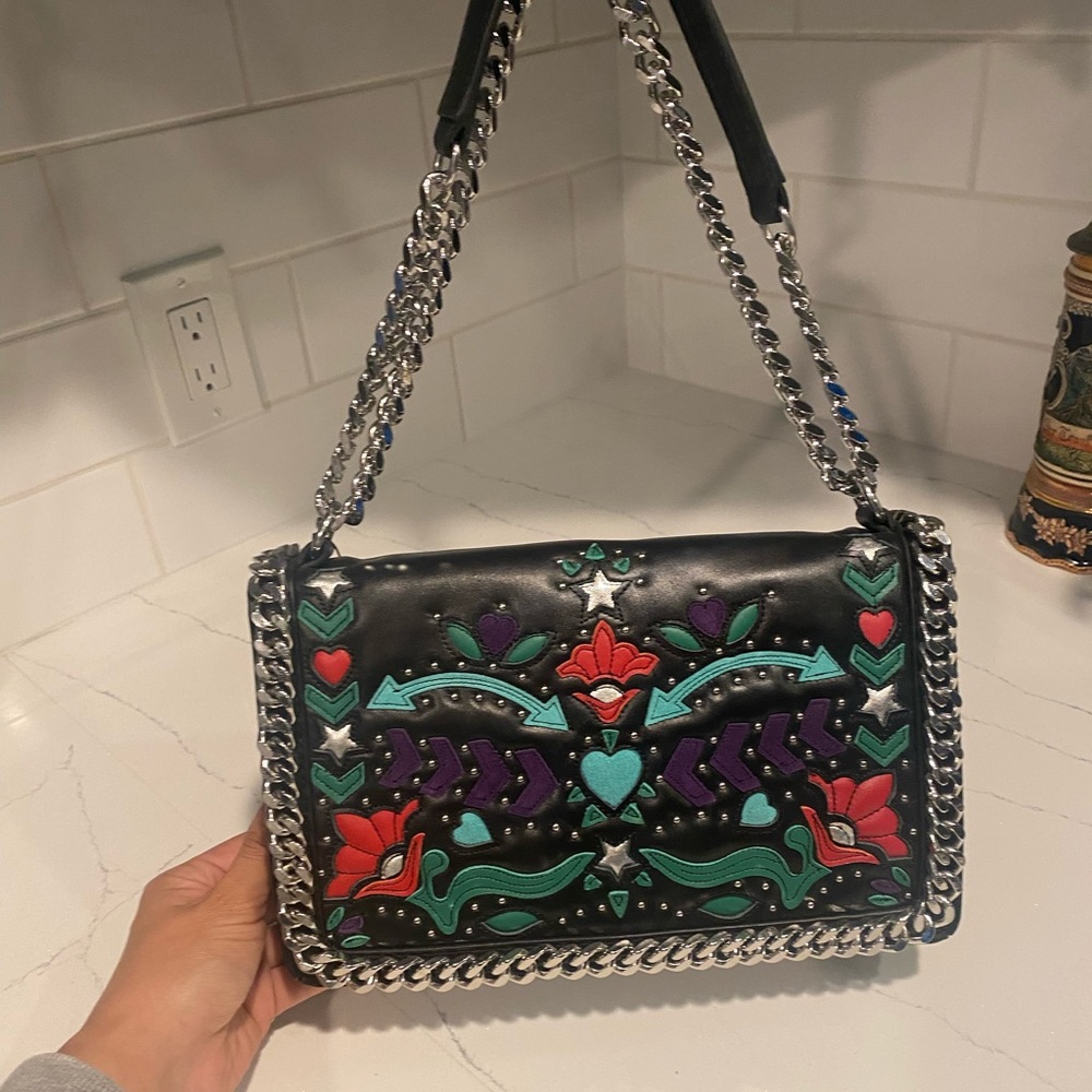 Zara Cowboy Inspired Chain Handbag